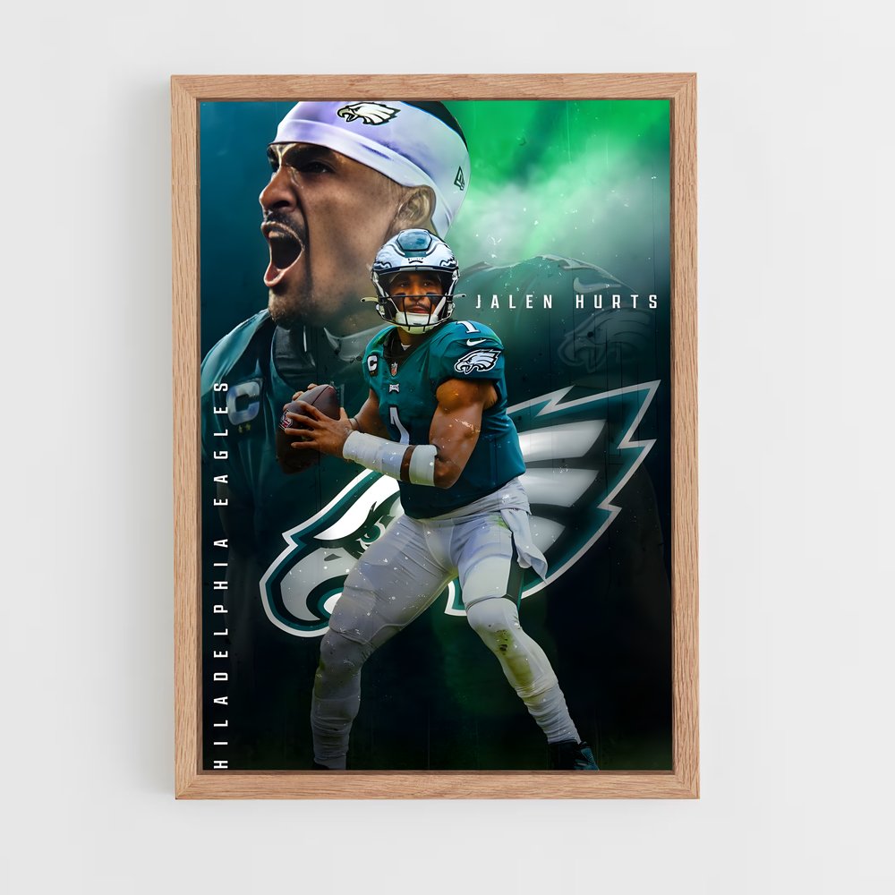 Poster Eagles en Action (vue 4)